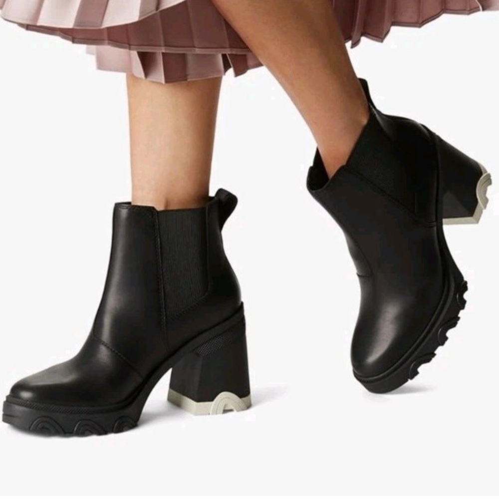 Sorel Black Ankle Boots